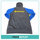 Leeds United football club - grey & blue hoodie (small)