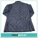 Lavenham - men's blue raydon jacket with elbow patches (medium)