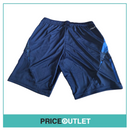 Leeds United football club - tiro24 blue shorts (xs)