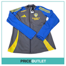 Leeds United football club - blue & grey tracksuit jacket (small)