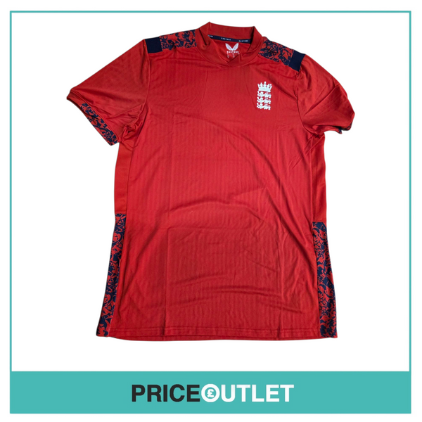 Castore England cricket. Ecb t20 pro ss shirt - non spon. Brand new with tags L
