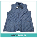 Lavenham - cotton twill navy gilet (large)