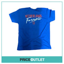 Elton John - yellow brick road farewell tour (netherlands) blue tee (medium)