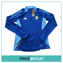 Leeds United football club- kids blue 1/4 zip top (13-14 years)
