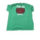 Pearl jam - Dublin green t-shirt (xl)