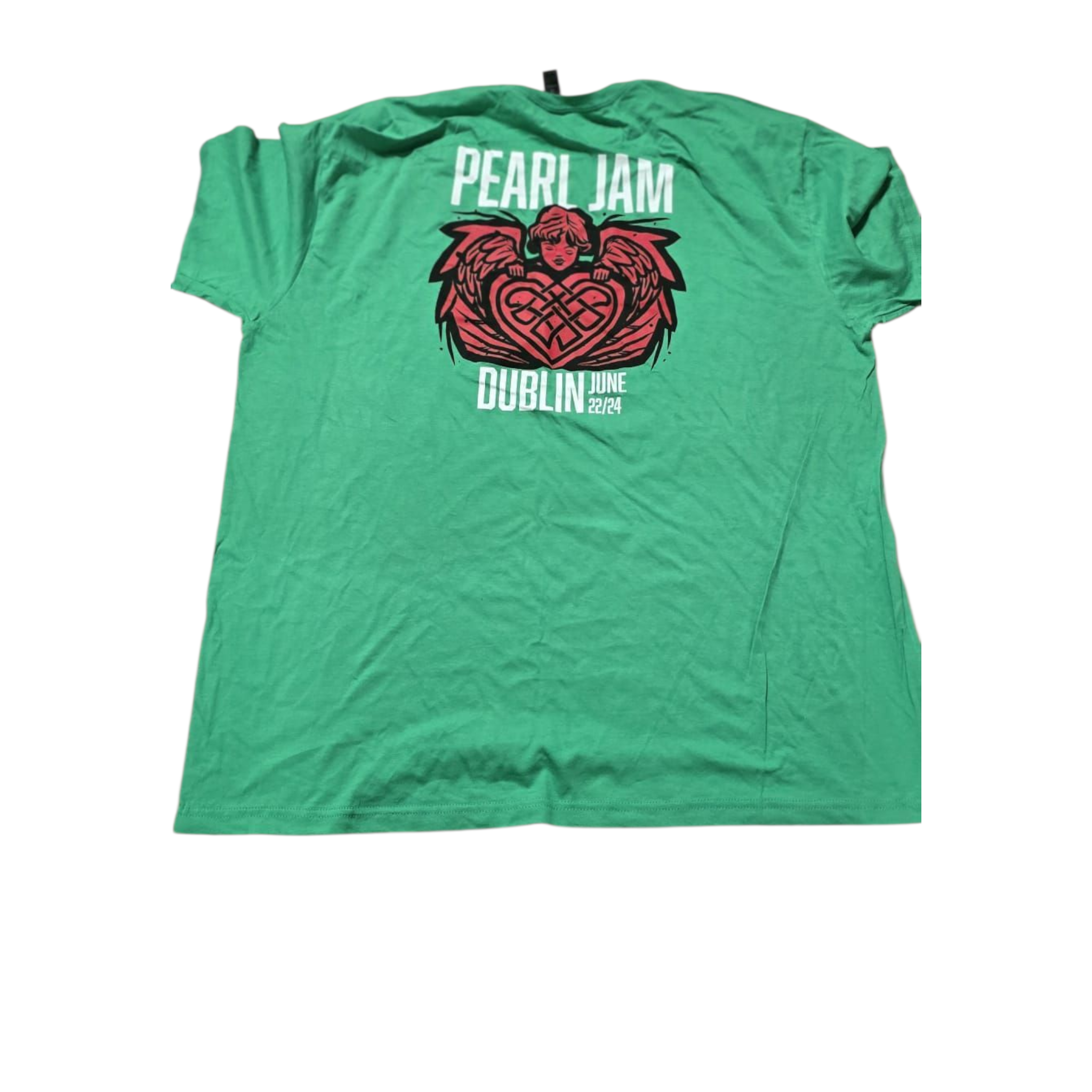 Pearl jam - Dublin green t-shirt (xl)