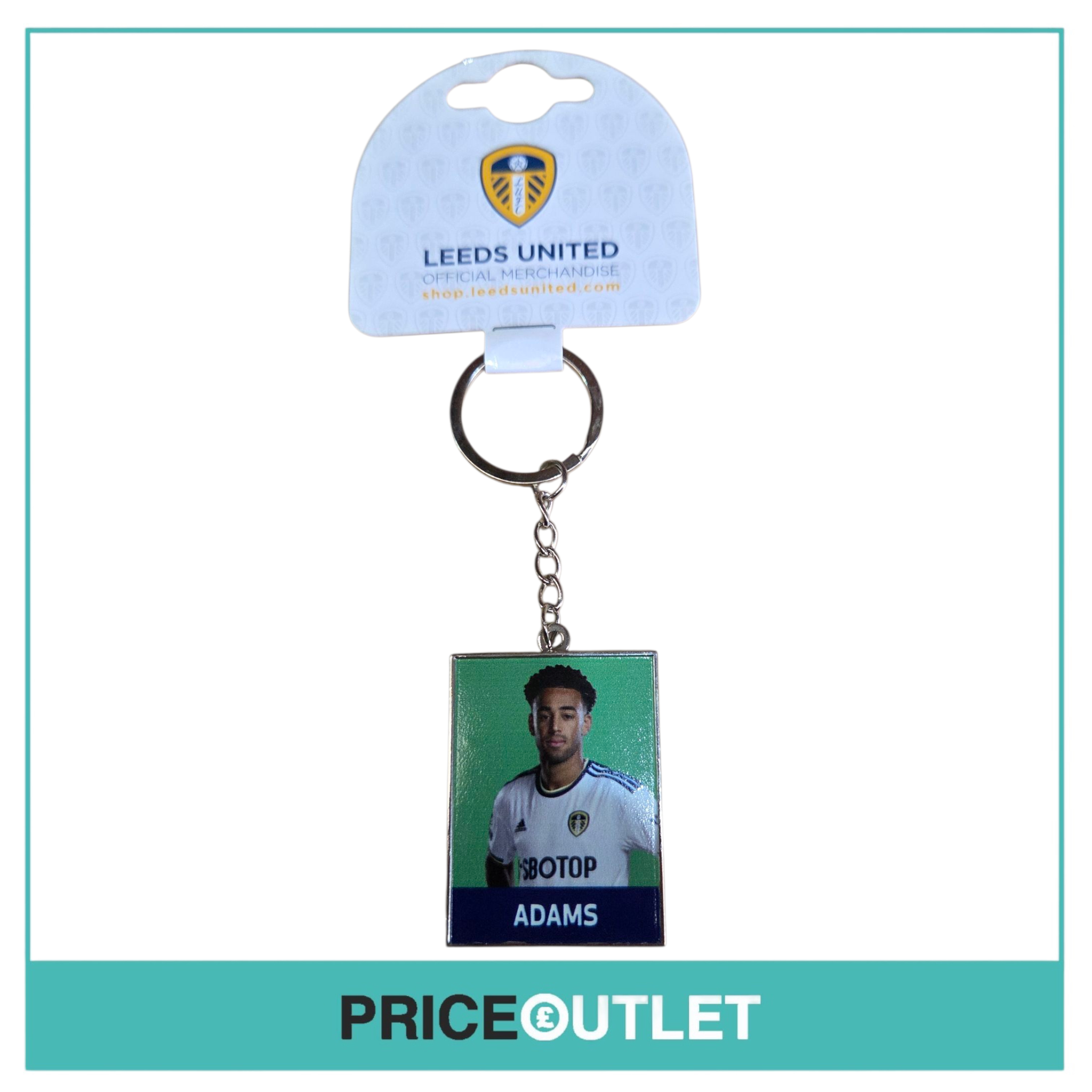 Leeds United football club - keychain (adams)