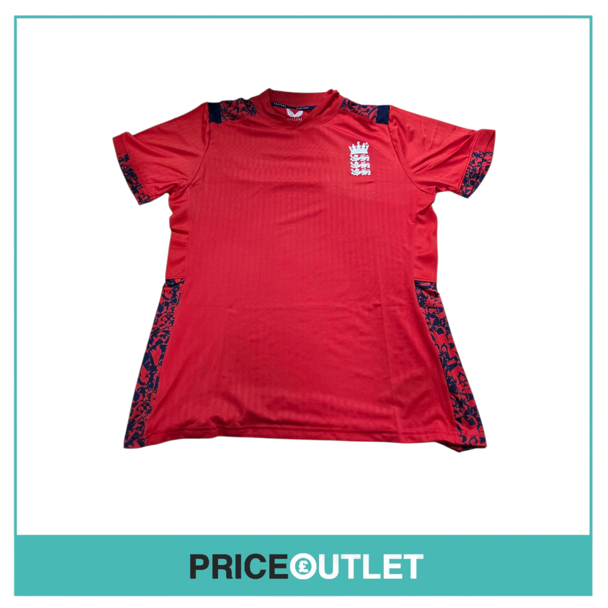 Castore England cricket. Ecb t20 pro ss shirt - non spon size 3xl