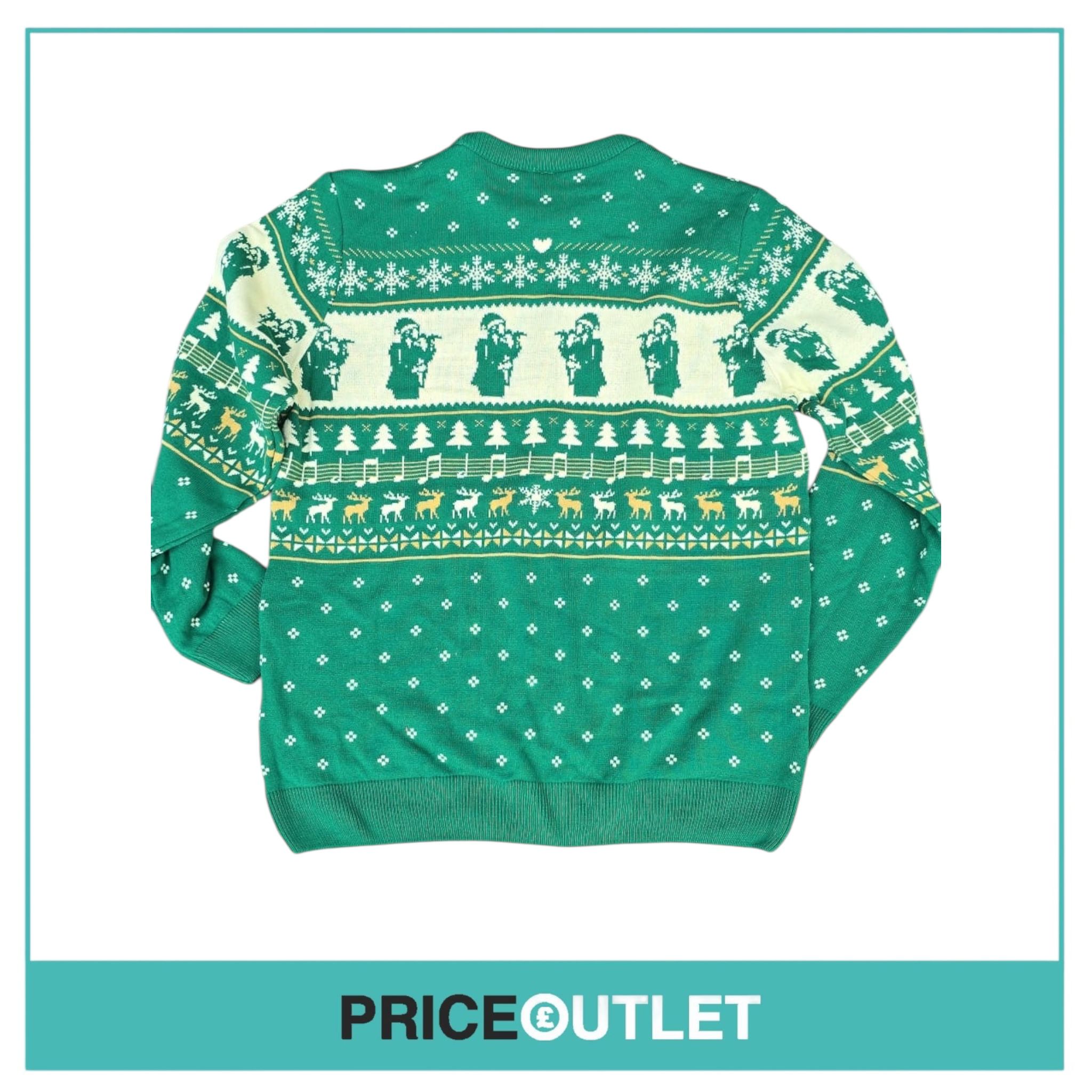 Gary Barlow - green xmas jumper (large)