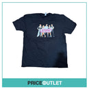 Steps, tour - black t-shirt (xl)