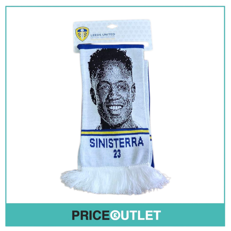 Leeds united football club - marc roca 8 scarf