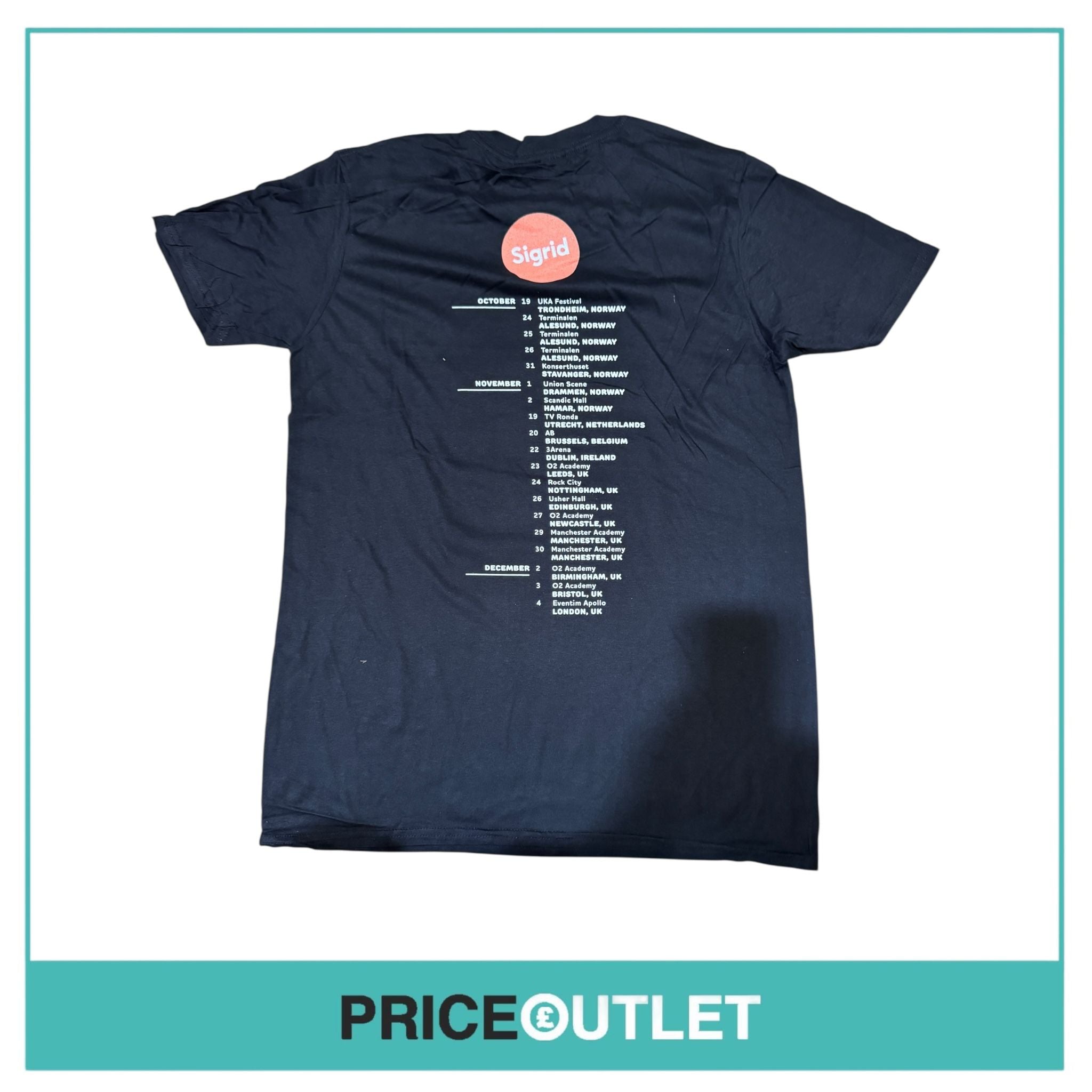 Sucker punch - black world tour t-shirt (small)