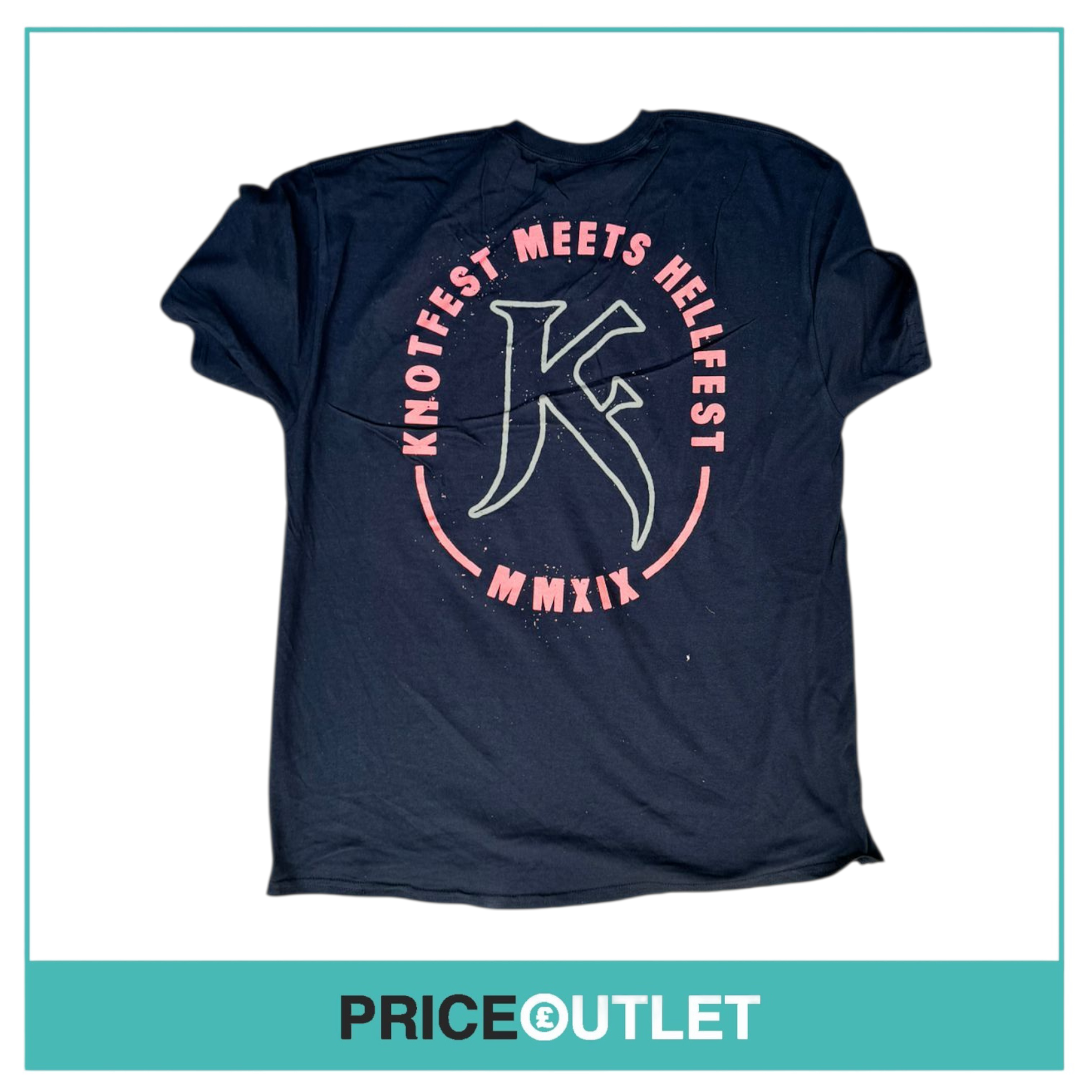 Knotfest meets hellfest (MMXIX) t-shirt (xl)