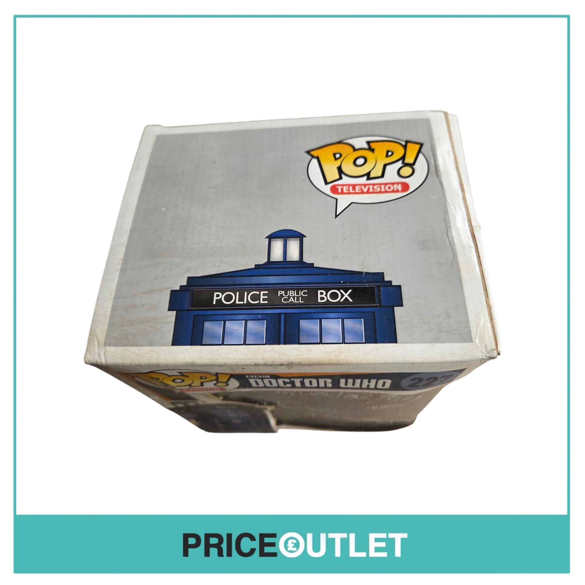 Funko signed Doctor Who Tardis