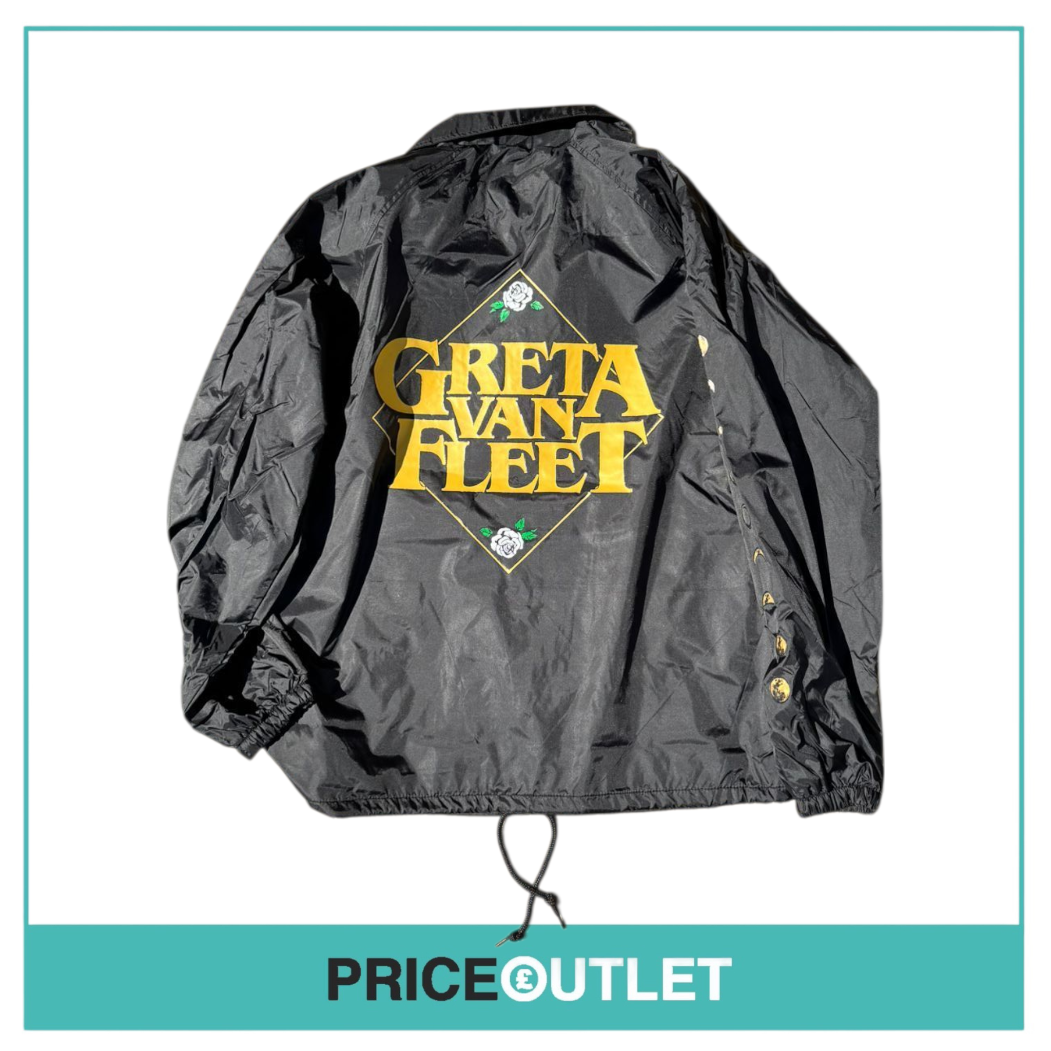 Greta van fleet - waterproof jacket (medium)