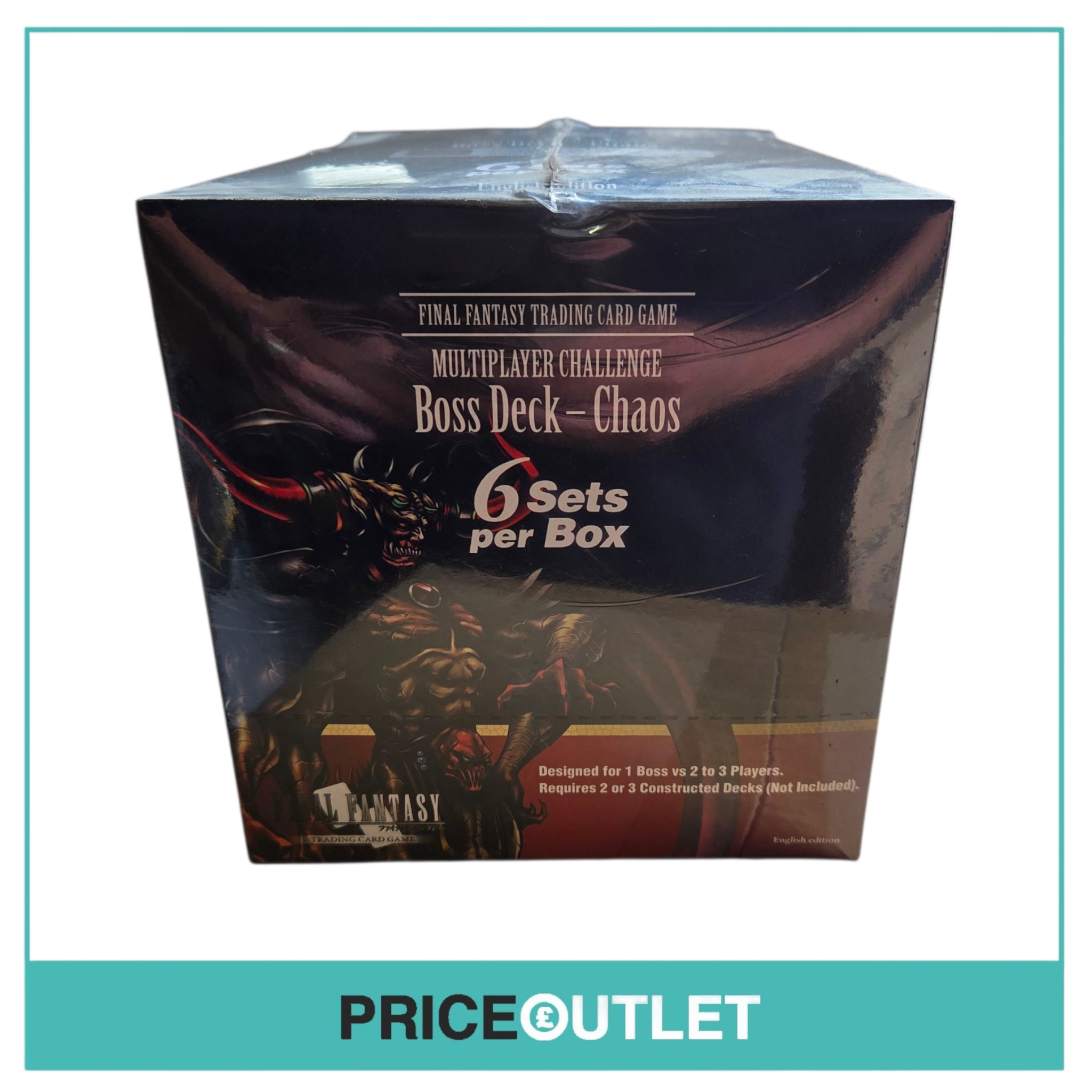 FINAL FANTASY TRADING CARD GAME Multiplayer Battle Deck Boss Deck Chaos English (6 sets in the box)