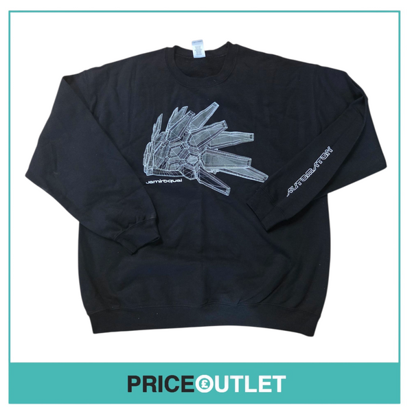 Jamiroquai black sweatshirt (large)