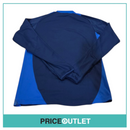 Leeds United football club - blue full zip training jacket (13-14)