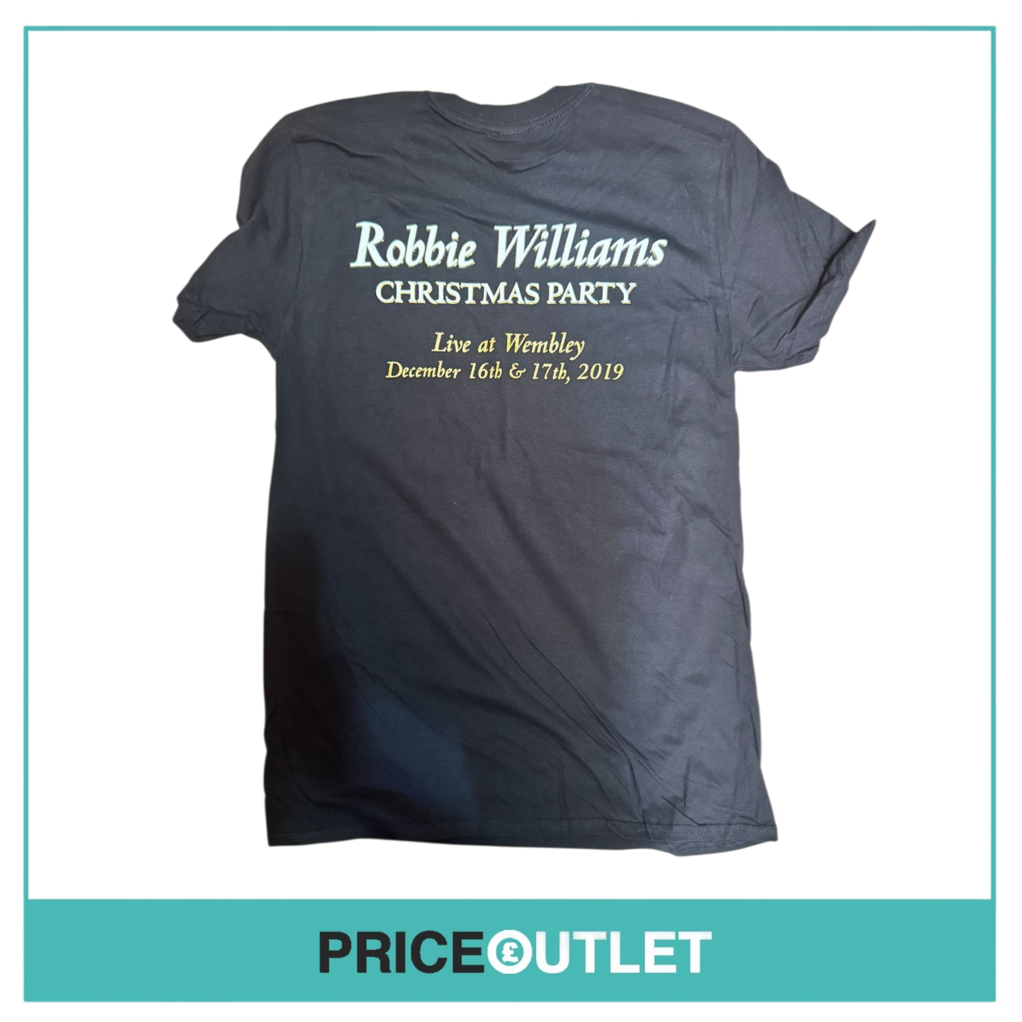 Robbie williams - Christmas party Live at Wembley t-shirt (medium)