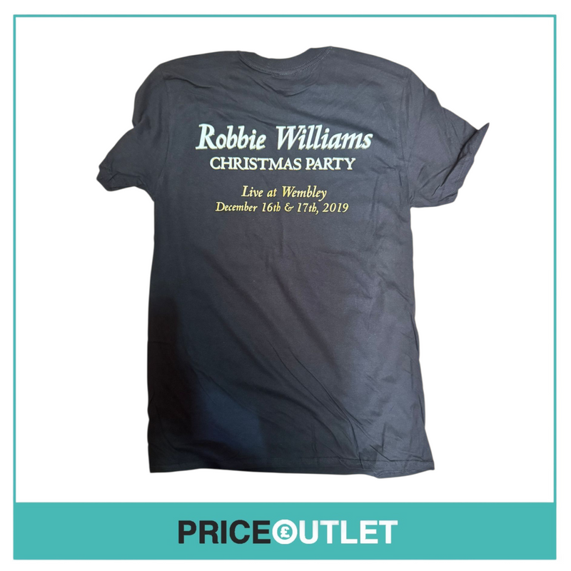 Robbie williams - Christmas party Live at Wembley t-shirt (small)