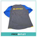 Leeds United football club - blue & grey tracksuit jacket (small)