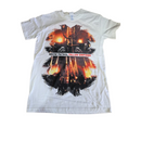 Snow patrol - fallen empires tour 2012 white t-shirt (small)
