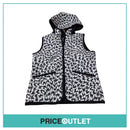 Lavenham - men's mackfield black flash gilet with removable  hood (large)