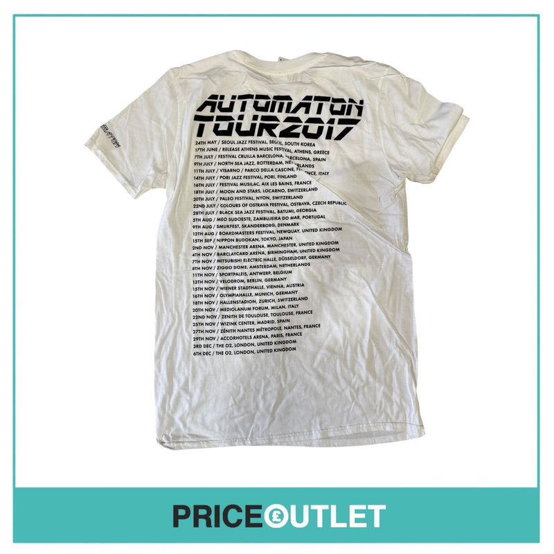 Jamiroquai - Automaton tour 2017 white tee (xl)