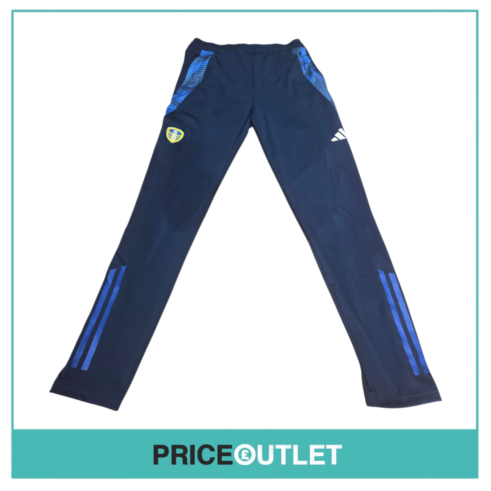 Leeds United football club - blue training pants (13-14 years)