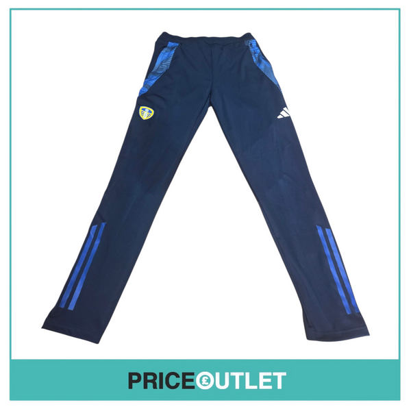 Leeds United football club - blue training pants (9-10 years)