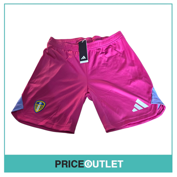 Leeds United football club - pink goal keepers shorts (medium)