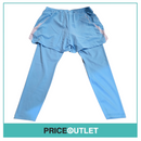 Leeds United football club - blue tight / shorts (xl)