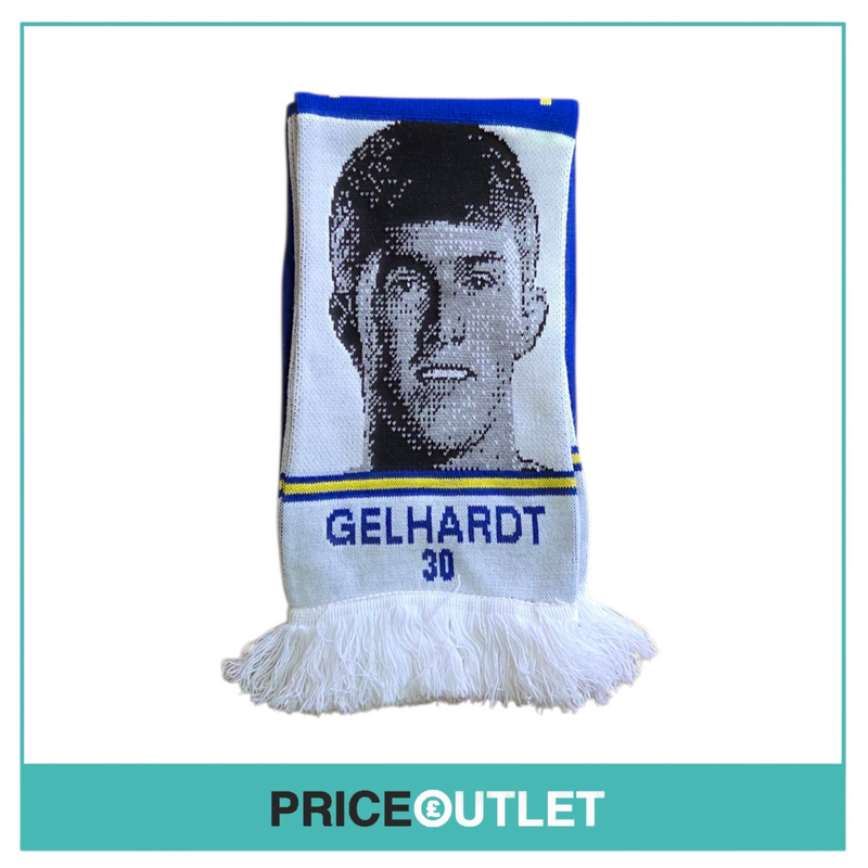 Leeds United football club - gelhardt 30 scarf