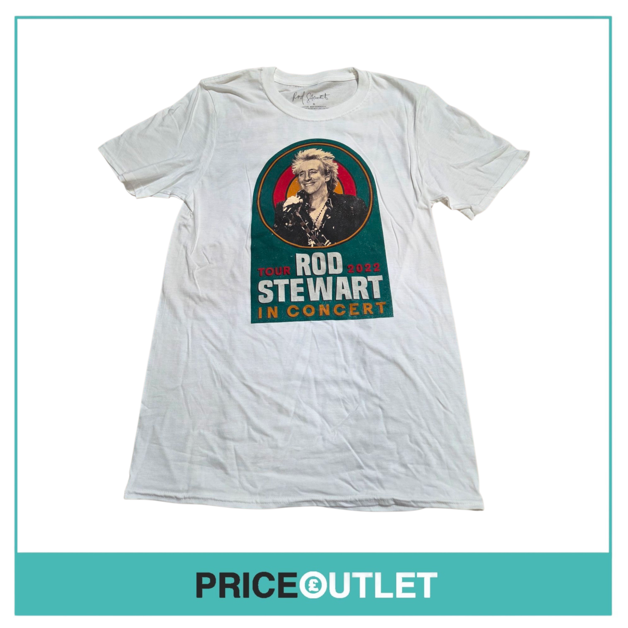 Rod stewart - 2022 tour tshirt i( in concert) size small