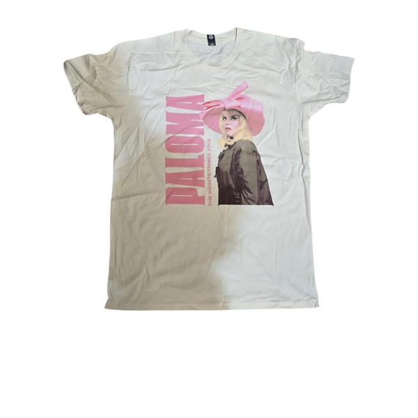 Paloma faith - infinite things tour cream t-shirt (xl)