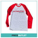 Jamiroquai - automation red & white long sleeve t-shirt (large)