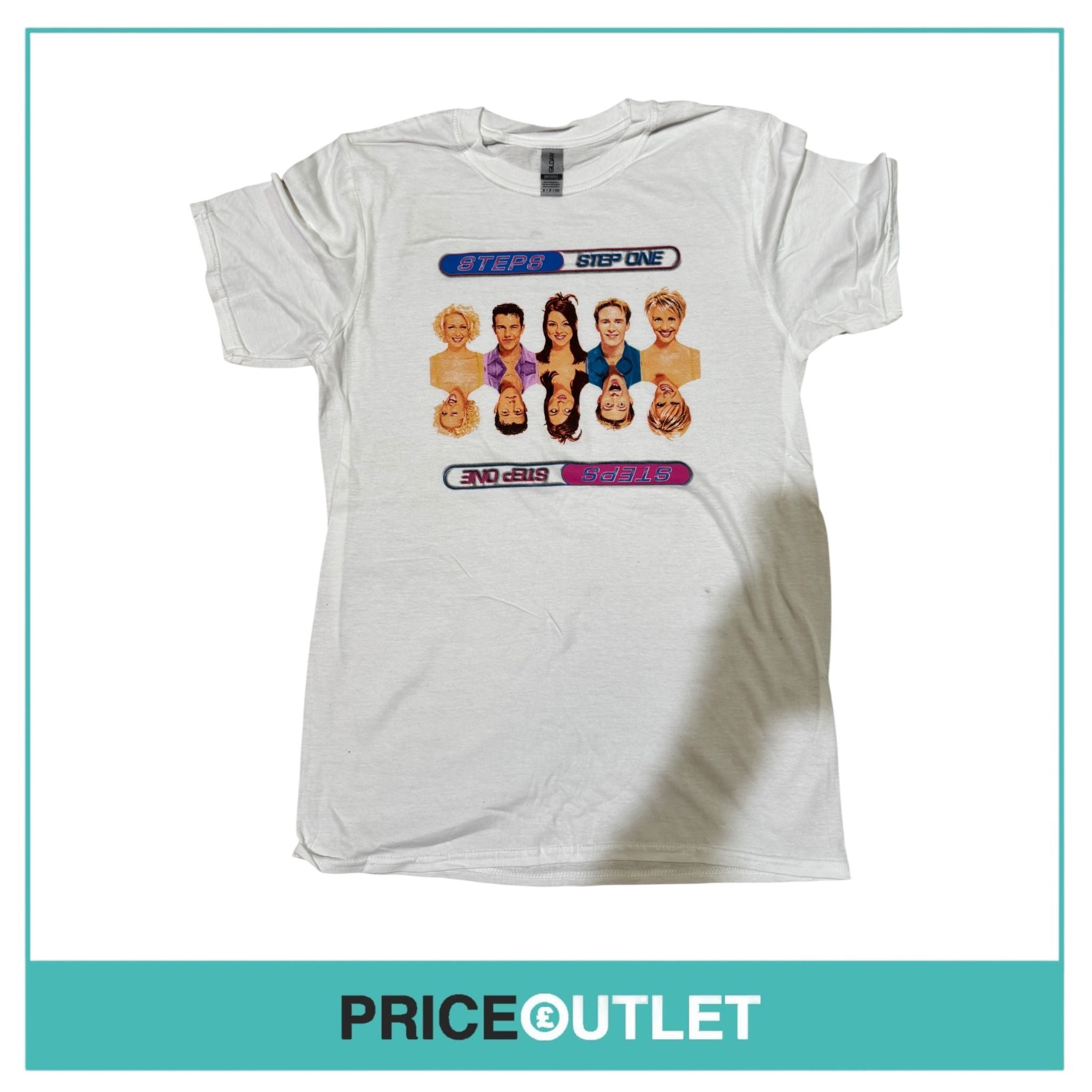 Steps, step one - white t-shirt (small)