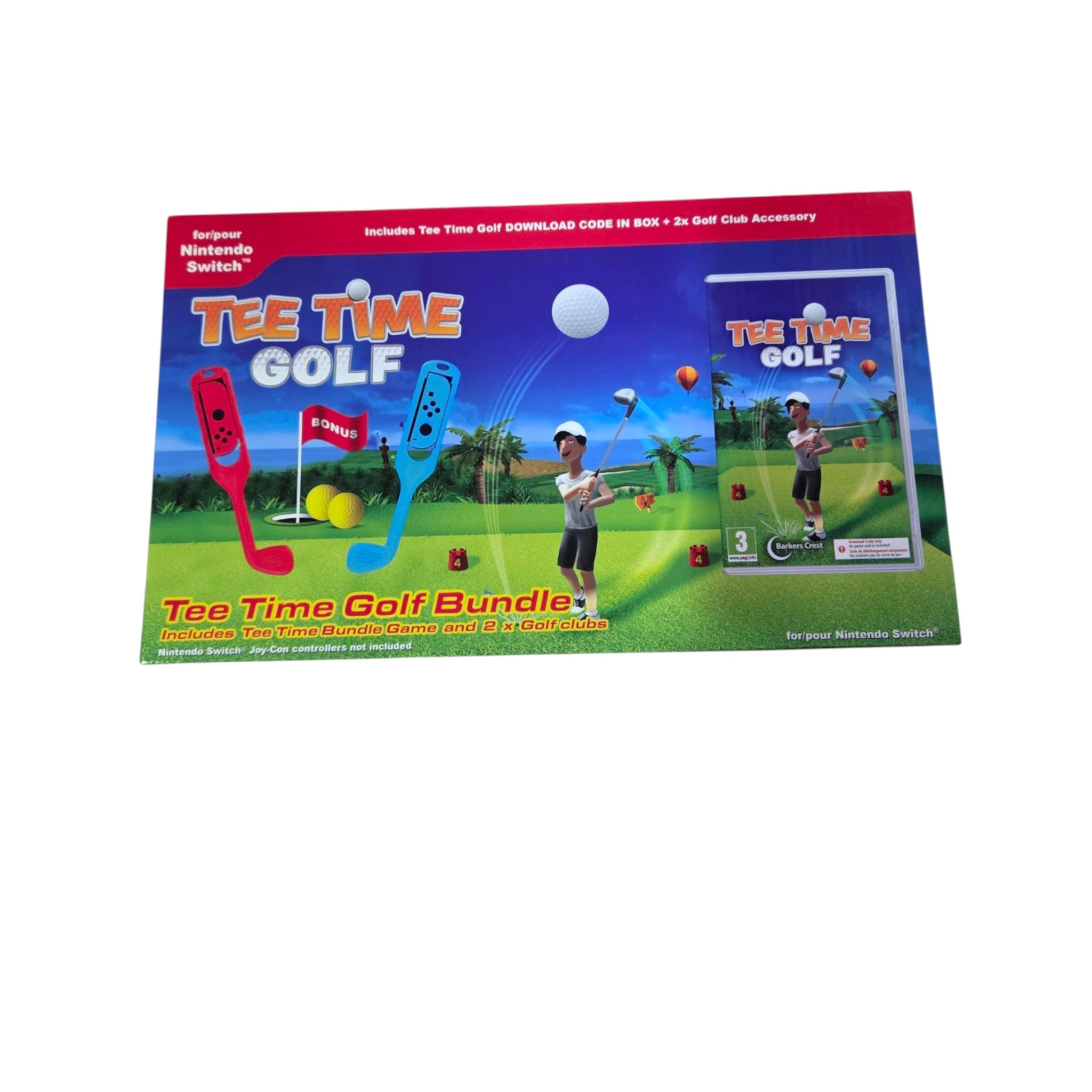 Nintendo switch - tee time golf bundle