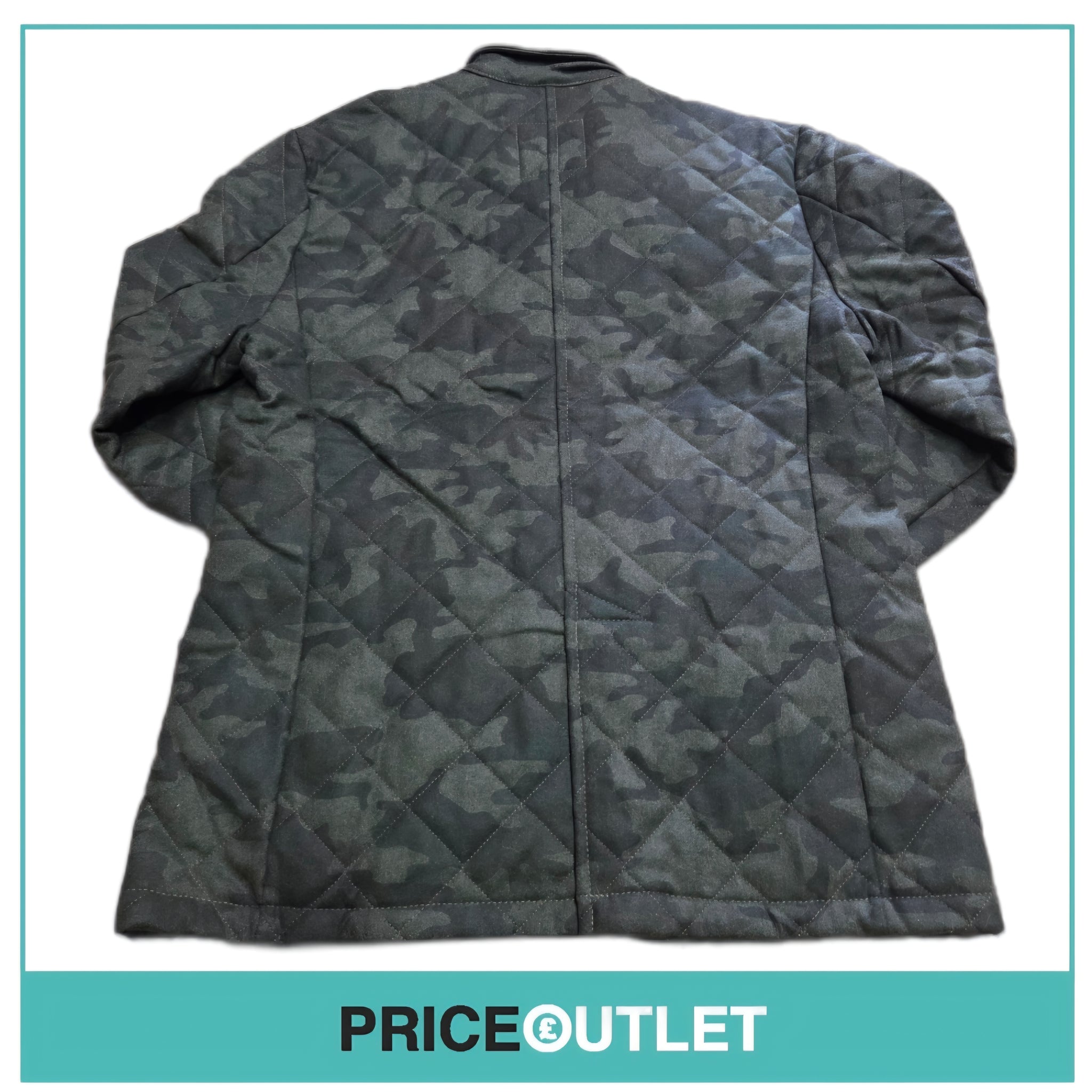 Lavenham - camouflage green coat (medium)