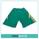 Leeds United football club - green with yellow stripes shorts (small)