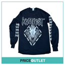 Knotfest meets hellfest 2019 long sleeve black t-shirt (large)