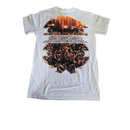 Snow patrol - fallen empires tour 2012 white t-shirt (small)