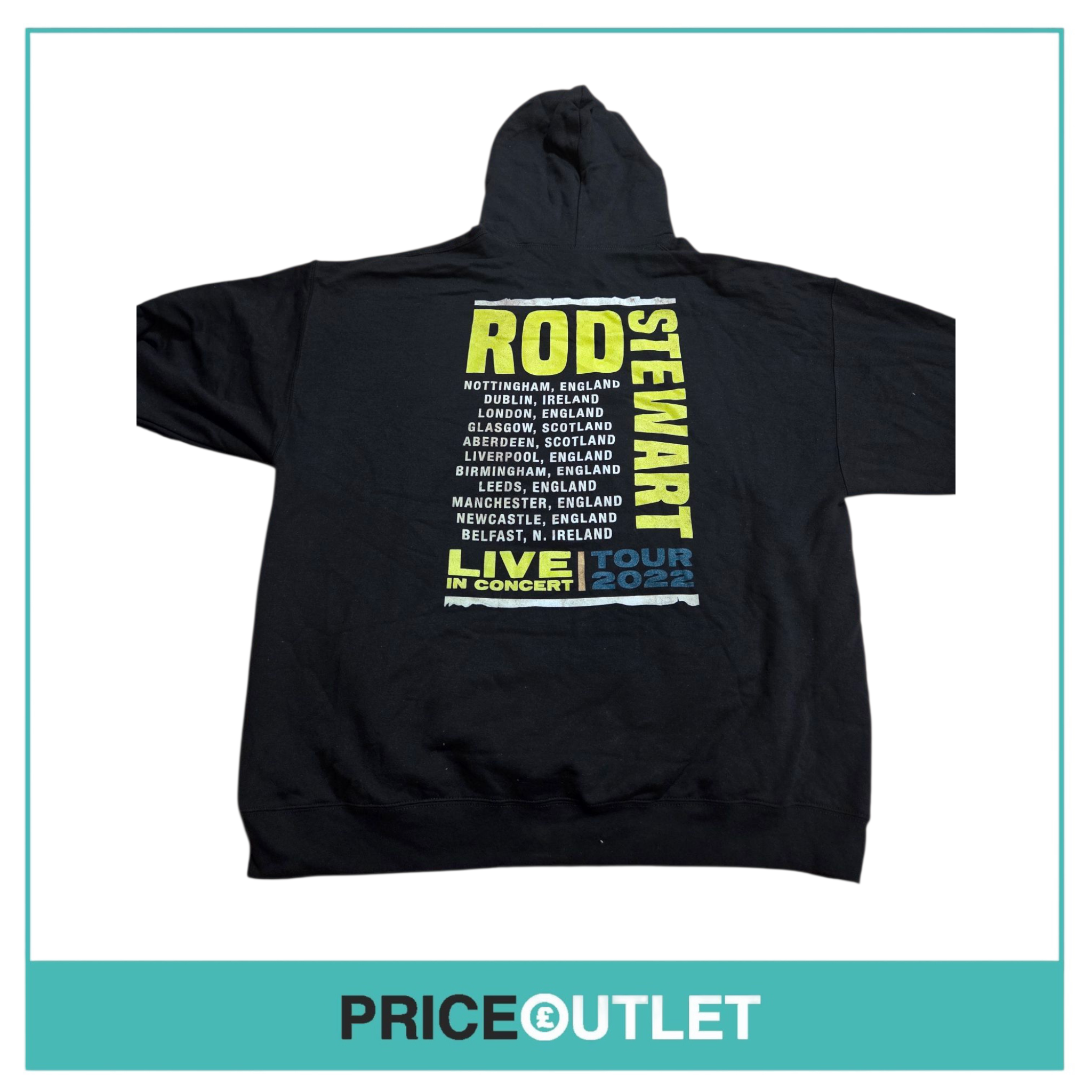 Rod Stewart Live In Concert Hoodie (medium)