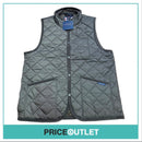 Lavenham - green quilted gilet (m)