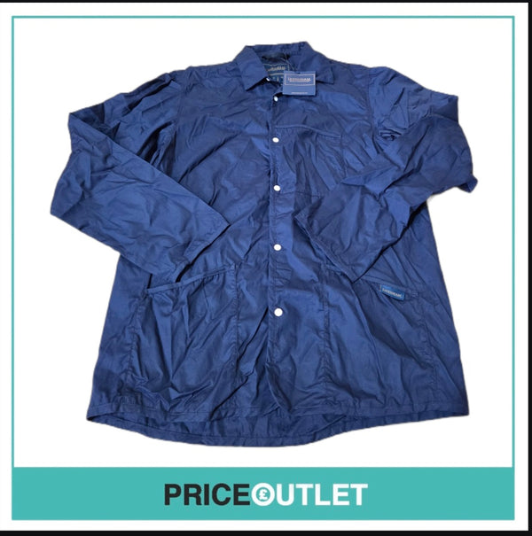 Lavenham - navy blue long sleeve shirt (large)