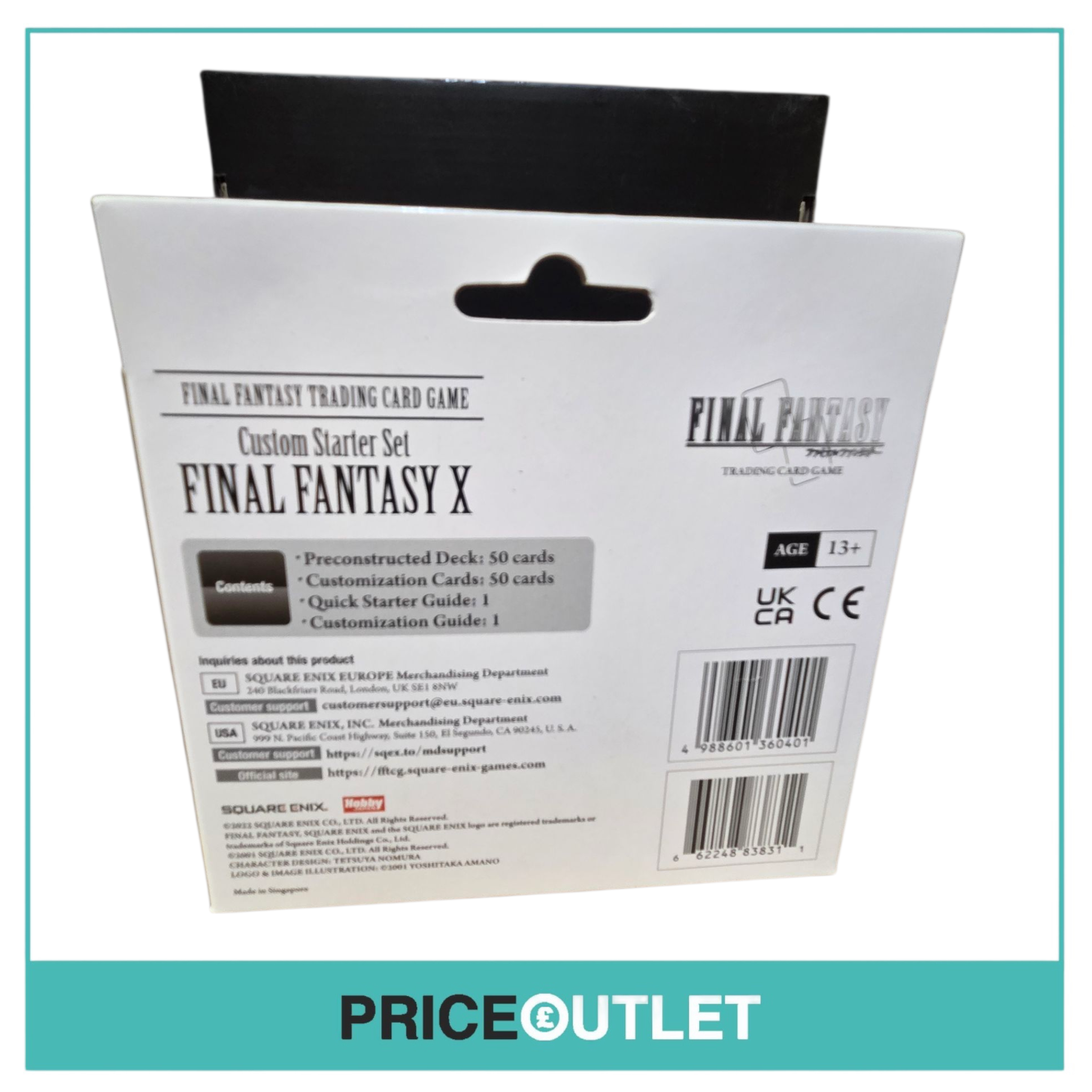 FINAL FANTASY TRADING CARD GAME: CUSTOM STARTER SET - FINAL FANTASY X english (single pack)