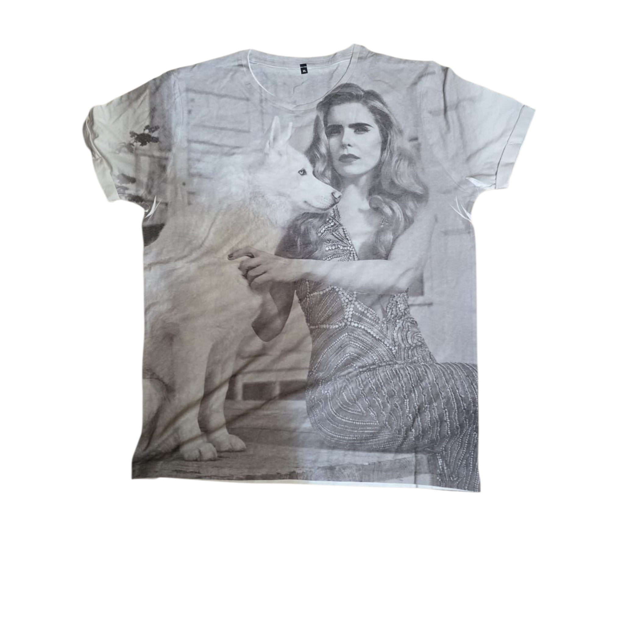 Paloma faith - wolf print tee (xl)