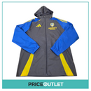 Leeds United football club - blue & grey away jacket (small)