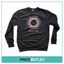 Weller - black sweatshirt with coloured spial pattern (xl)