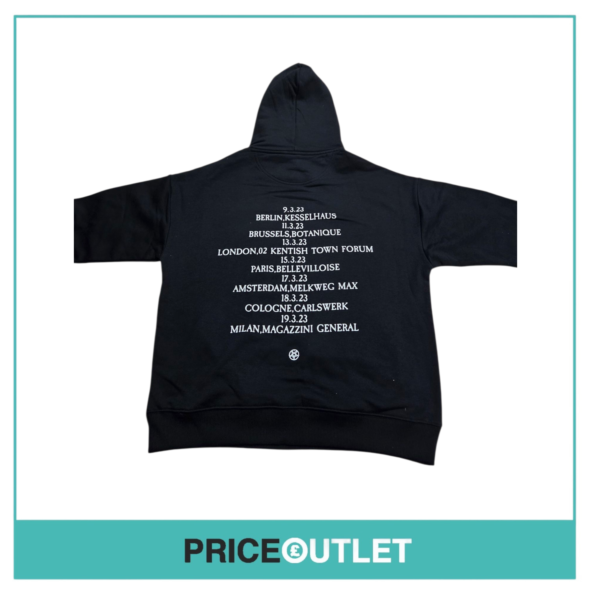 Destroy Lonely No Stylist Europe Tour - hoodie (size small)